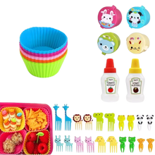 Charger l&#39;image dans la galerie, Pack moules à muffins réutilisables &amp; accessoires ludiques

