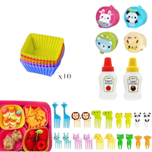 Charger l&#39;image dans la galerie, Pack moules à muffins réutilisables &amp; accessoires ludiques
